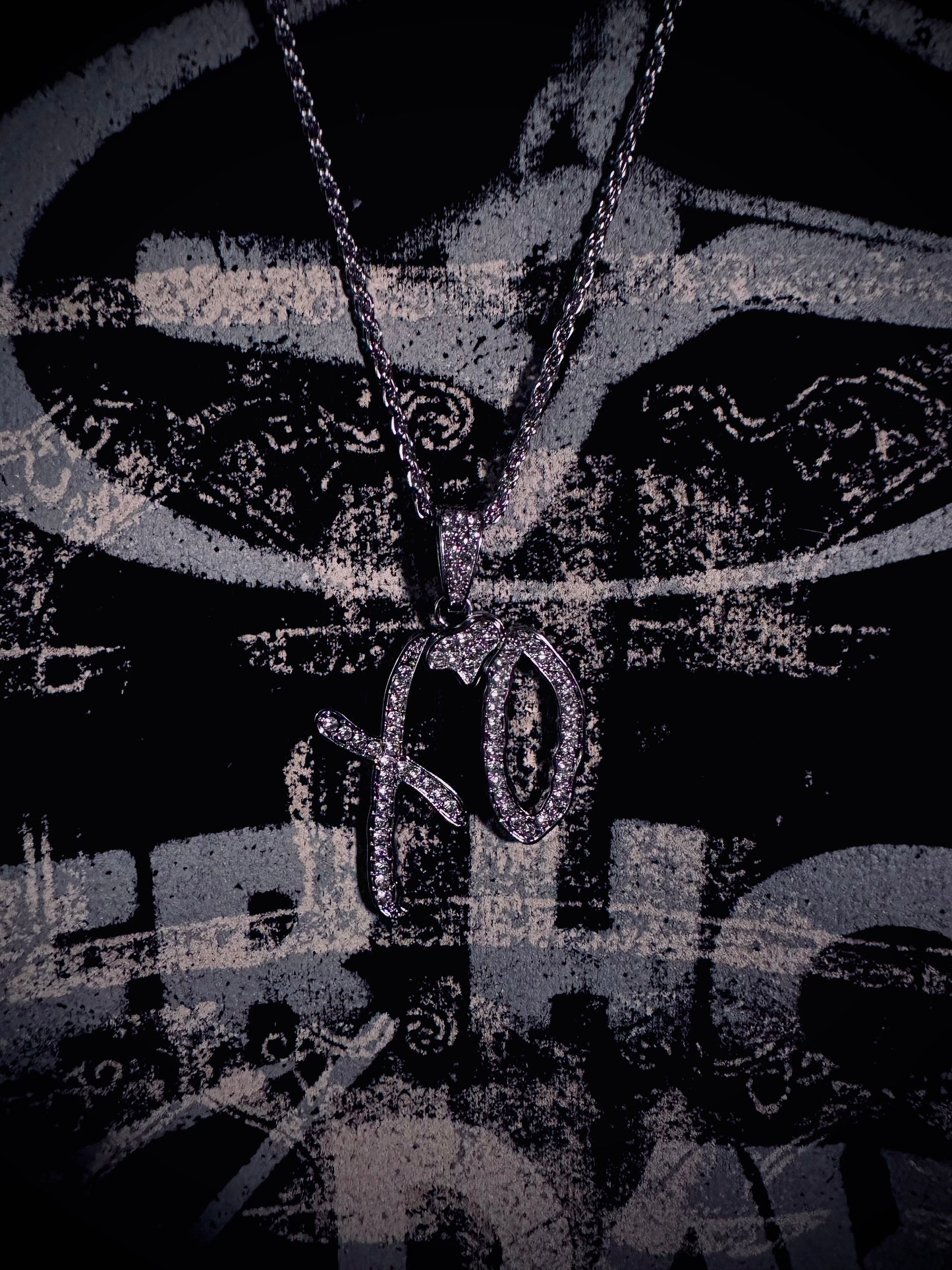 XO Silver Necklace