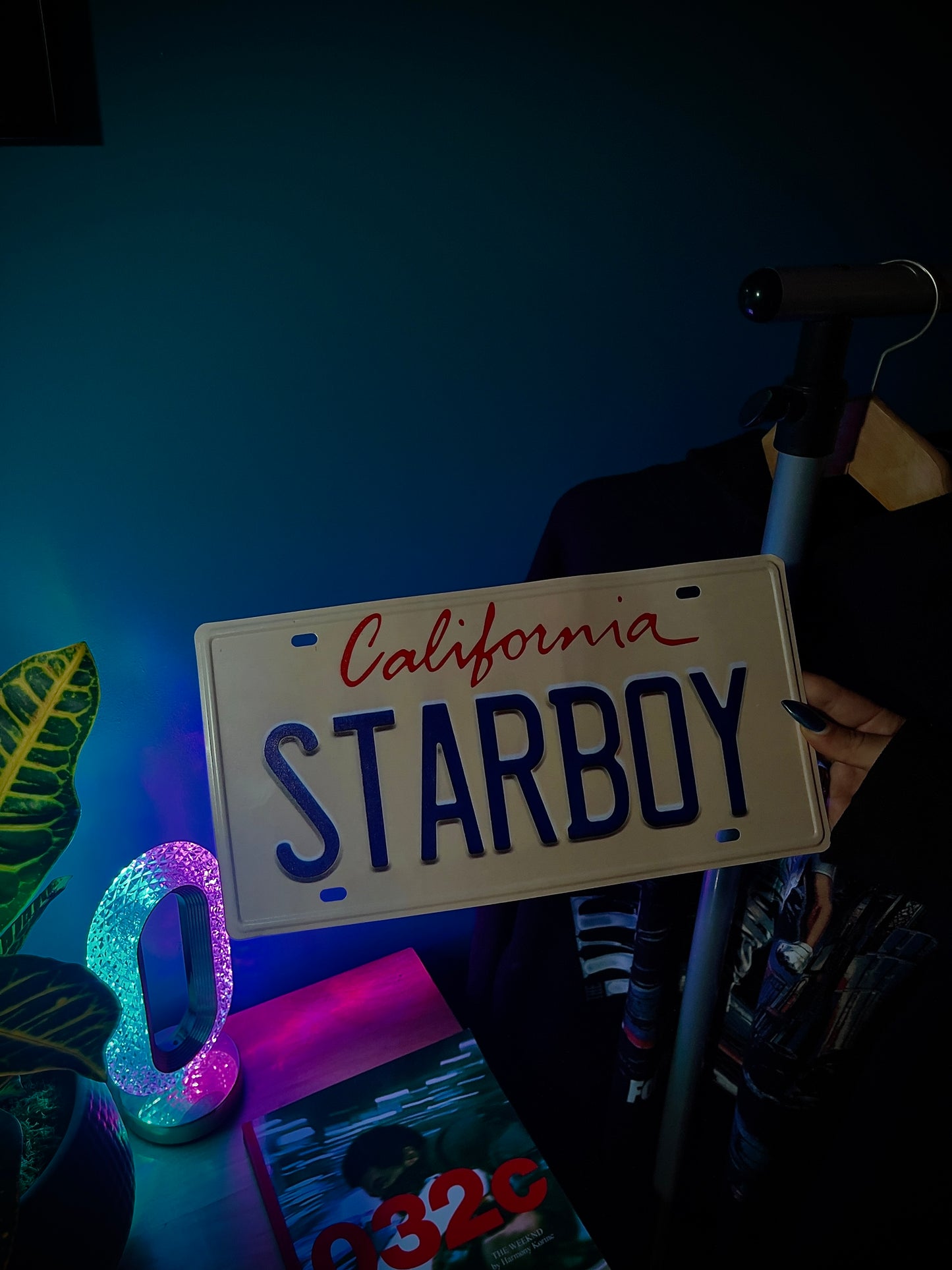Starboy Car Plate