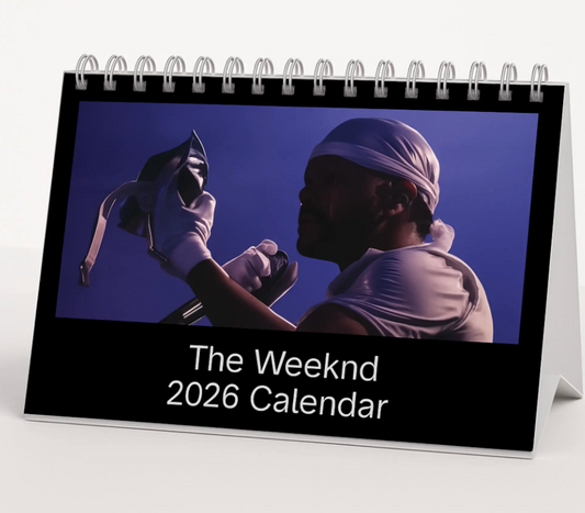 The Weeknd 2026 Desk Calendar